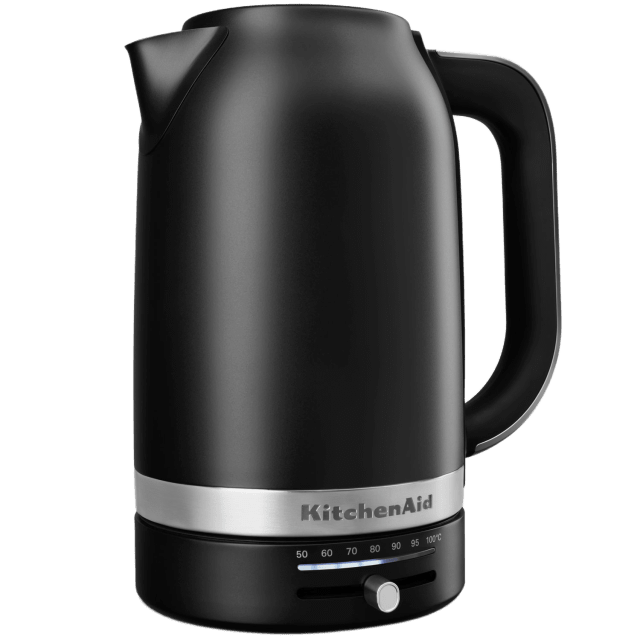 Kitchenaid Vattenkokare 1,7l Med Temp Kontroll Köksmaskiner Unisex Svart