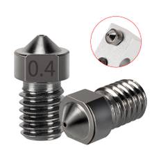 V5 V6 0,4mm nozzle 1 stk - Hardened steel