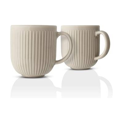 Eva Trio Legio Nova Palette Krus - 2 stk. - 38 cl - Porcelæn - Beige