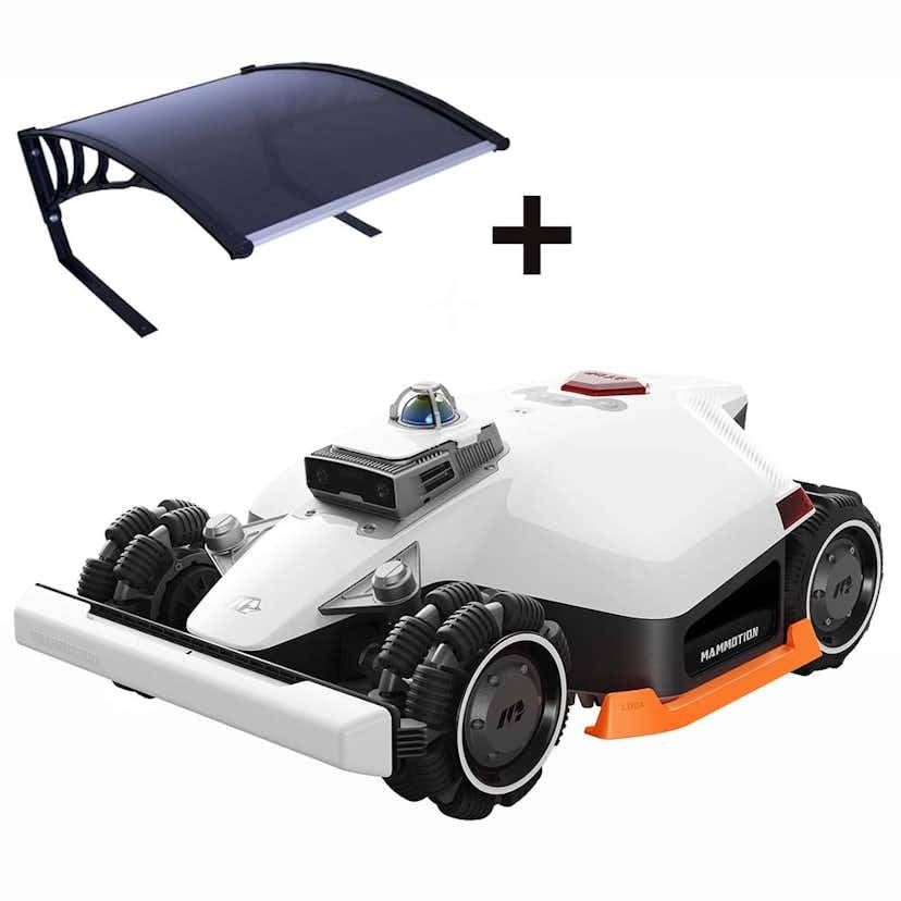 Pluspaket Robotgräsklippare Mammotion LUBA 3 AWD 10000 med Garage Utan Slinga