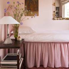 Mille Notti Laura Check Piccolo Sängkappa 120x44 Rosa (120x44)