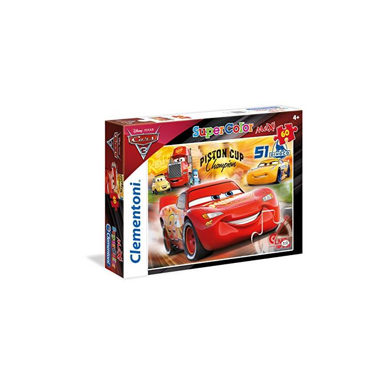 Clementoni 26424" Cars 3-Maxi Puzzle, 60 Teile