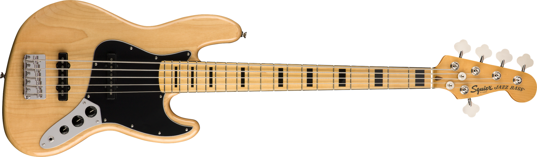 Squier Classic Vibe '70s Jazz Bass V, MN - Natural