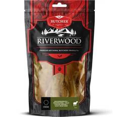 17-12-25 | Tyggeben til hunde | Gedehovedskind | 150g | Riverwood Tyggeben