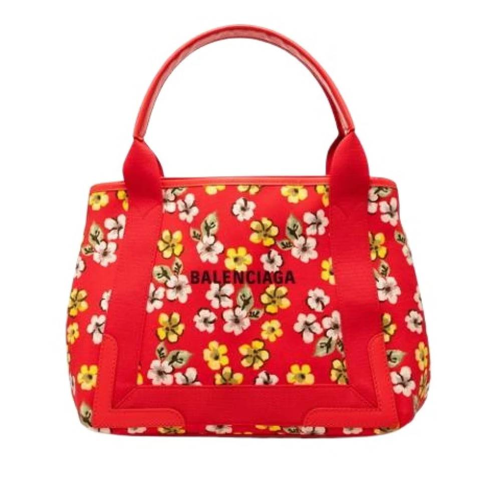 Balenciaga Vintage Pre-owned Vintage Tote Bag - Vintage - Dame - Rød - ONE SIZE - Læder