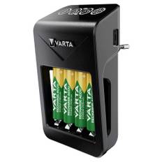 Varta LCD Plug Charger+ batteriladdare, 2600 mAh