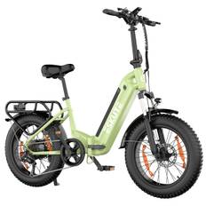 ESKUTE Star Folding Electric Bike 20 Fat Tires Mountain Bike 250W 36V 25Ah Battery grön