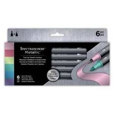 Spectrum Noir Metallic Markers 6/Pkg - Rare Minerals