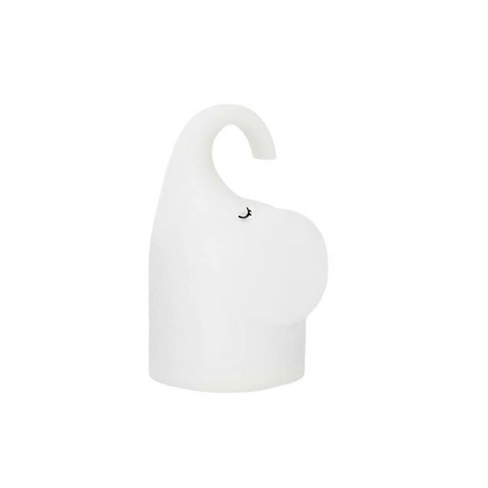 Elephant Pat Nattljus Sängbord Tecknad Silikon Pat Lamp Usb Laddningspresent Barn Sovrum Led Lig