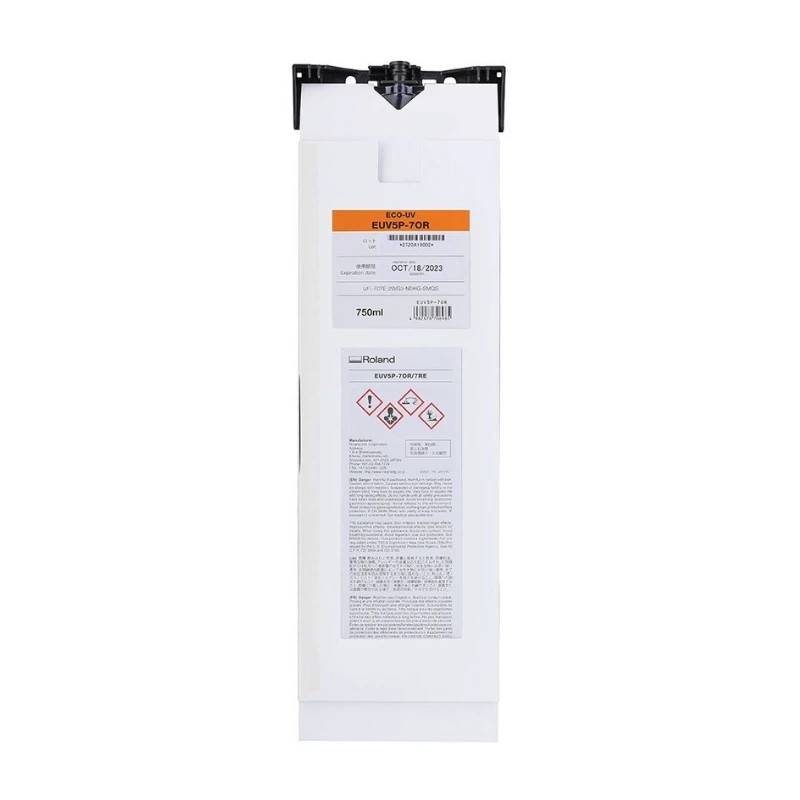 EUV5P-7OR - UV blæk 750ml - Orange