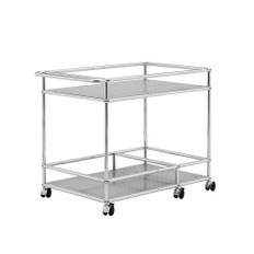 USM - Service Trolley Nordiska Galleriet Exclusive Edition - Serveringsvogne - Fritz Haller & Paul Schärer - Sølv - Metal