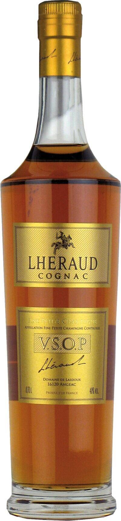 Lhéraud - V.S.O.P Cognac 40% alk..