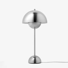 &Tradition Flowerpot Table Lamp VP3 Chrome Plated