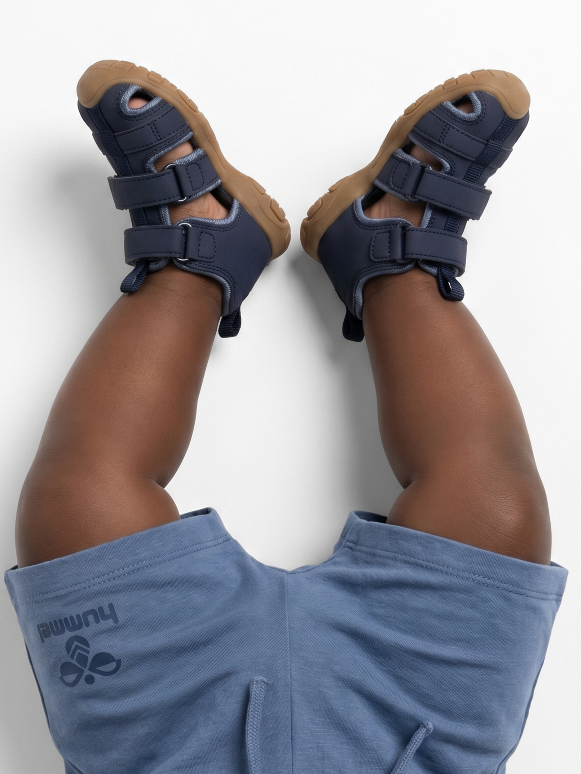 Hummel - Sandal Velcro Infant | Blue | Sports Sandals | Tumling | Str. 25 - Hurtig levering 1-2 hverdage