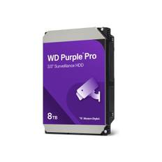 WD Purple Pro WD8002PURP - Festplatte - 8 TB - Videoüberwachung, Smart Video - intern - 3.5" (8.9 cm)