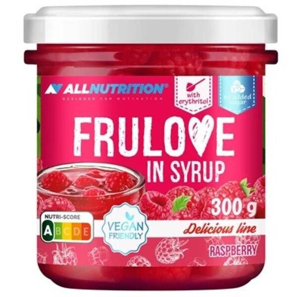Allnutrition - Frulove In Syrup, Raspberry - 300g