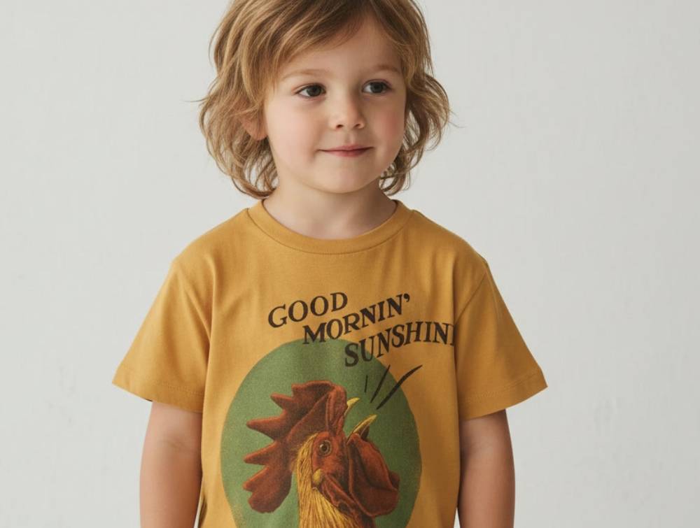 Soft Gallery T-shirt Asger Taffy Mornin' - Str. 6y 116cm
