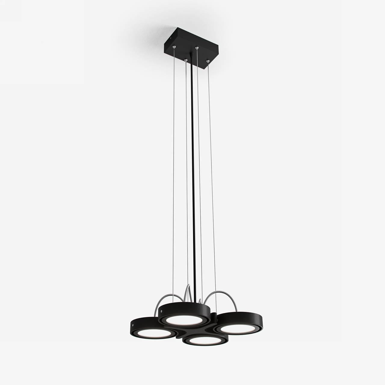 Big A04 - LED Loftpendel Matsort Belysning - fra Bad&Stil.