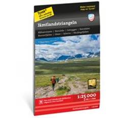 Karta Jämtlandstriangeln 1:25000