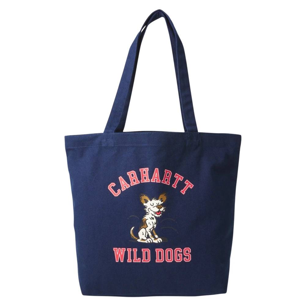 Carhartt Wip Canvas Graphic Tote - Tasker - unisex - Blå - ONE SIZE -