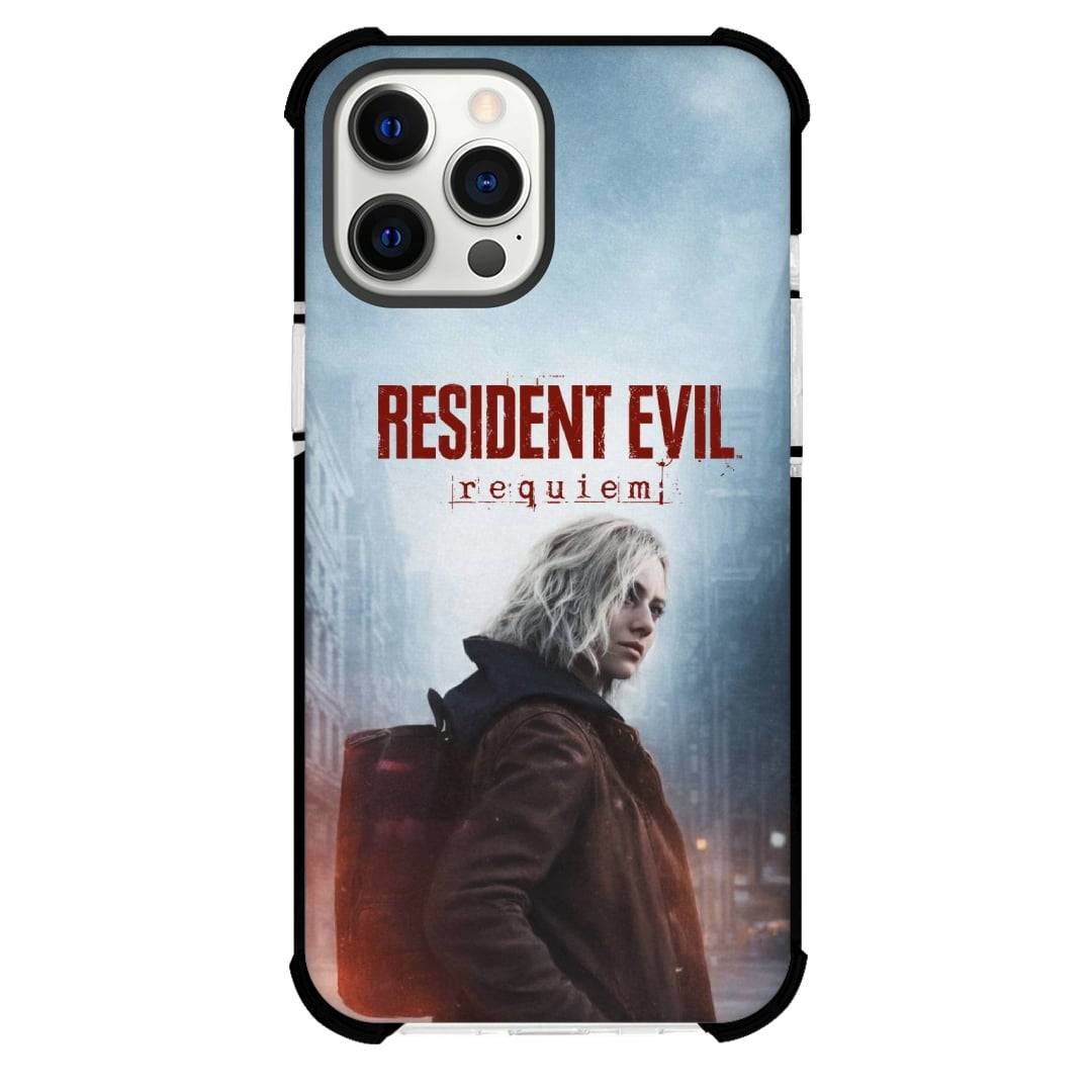 Resident Evil Requiem Grace Ashcroft Phone Case For iPhone Samsung Galaxy Pixel OnePlus Vivo Xiaomi Asus Sony Motorola Nokia - Grace Ashcroft Side Portrait Wrenwood City Background
