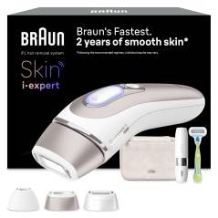Braun Smart IPL Skin i·expert PL7249 – IPL Hårfjerner, Hvid/Rosaguld.