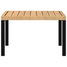 Loungebord 65 x 65 x 40 cm Aluminium