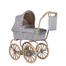 Konges Sløjd - Minnie dukkevogn - Blå - str. One Size