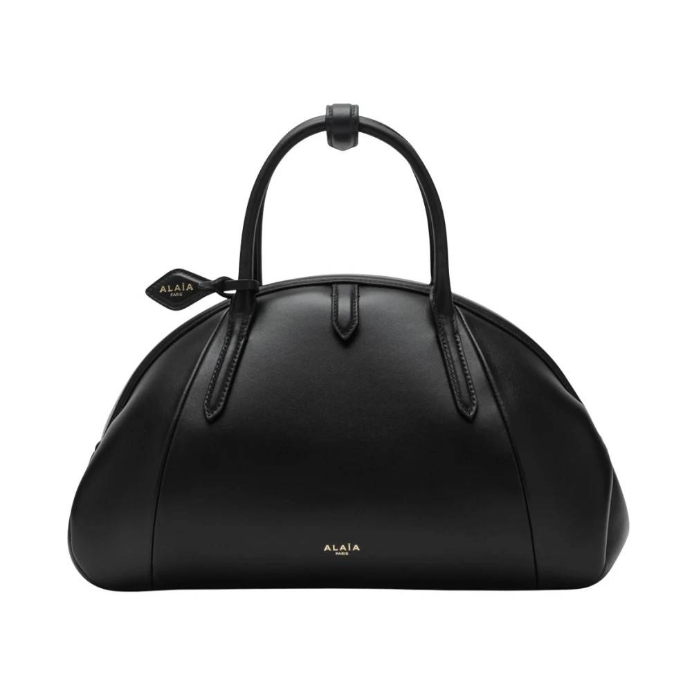 Alaïa Purse Top Handle Bag - Tasker - Dame - Sort - ONE SIZE - Læder