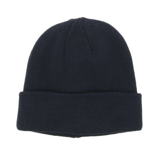 Equip - Svart cuff Beanie - Kids Infant Black Beanie @ Hatstore
