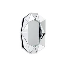 Reflections Copenhagen - Diamond Small Mirror Silver - Halvkropsspejle - Andrea Larsson