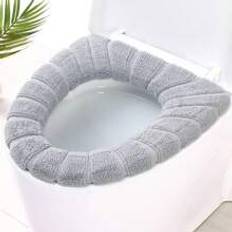 1pc Universal Thicker Padded Toilet Seat Cover