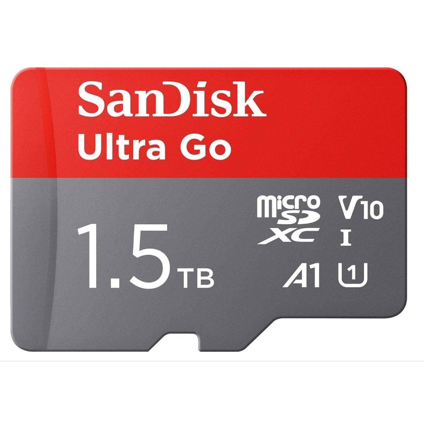 Sandisk Ultra Go Micro Sdxc Card + Sd Adapter 1.5Tb Memory Card