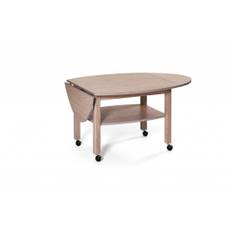 Havanna klaffbord 70×70 cm i vitpigmenterad ek