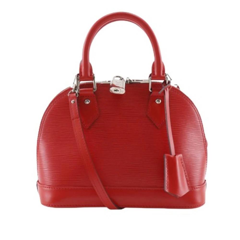 Louis Vuitton Vintage Pre-owned Epi Alma BB - Vintage - Dame - Rød - ONE SIZE - Uld