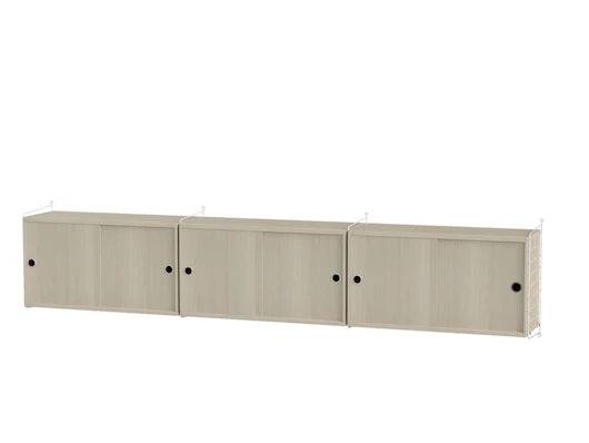 Reol, Living room D fra String Hvid - ask - Jacobsen Plus
