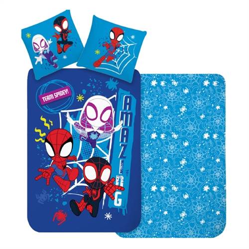 Spidey sängkläder - 100% bomull - Junior sängset 100x140 cm
