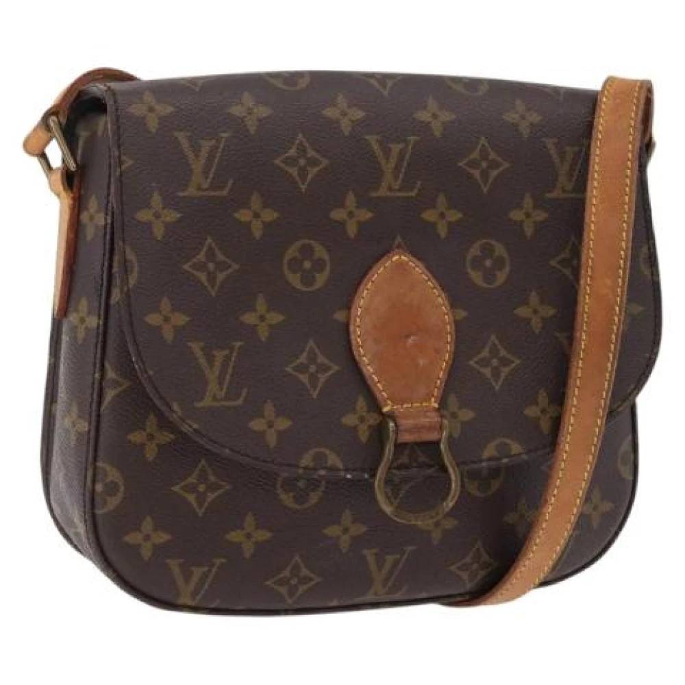 Louis Vuitton Vintage - Pre-owned Saint Cloud Axelremsväska Vintage - Dam - ONE Size - Läder
