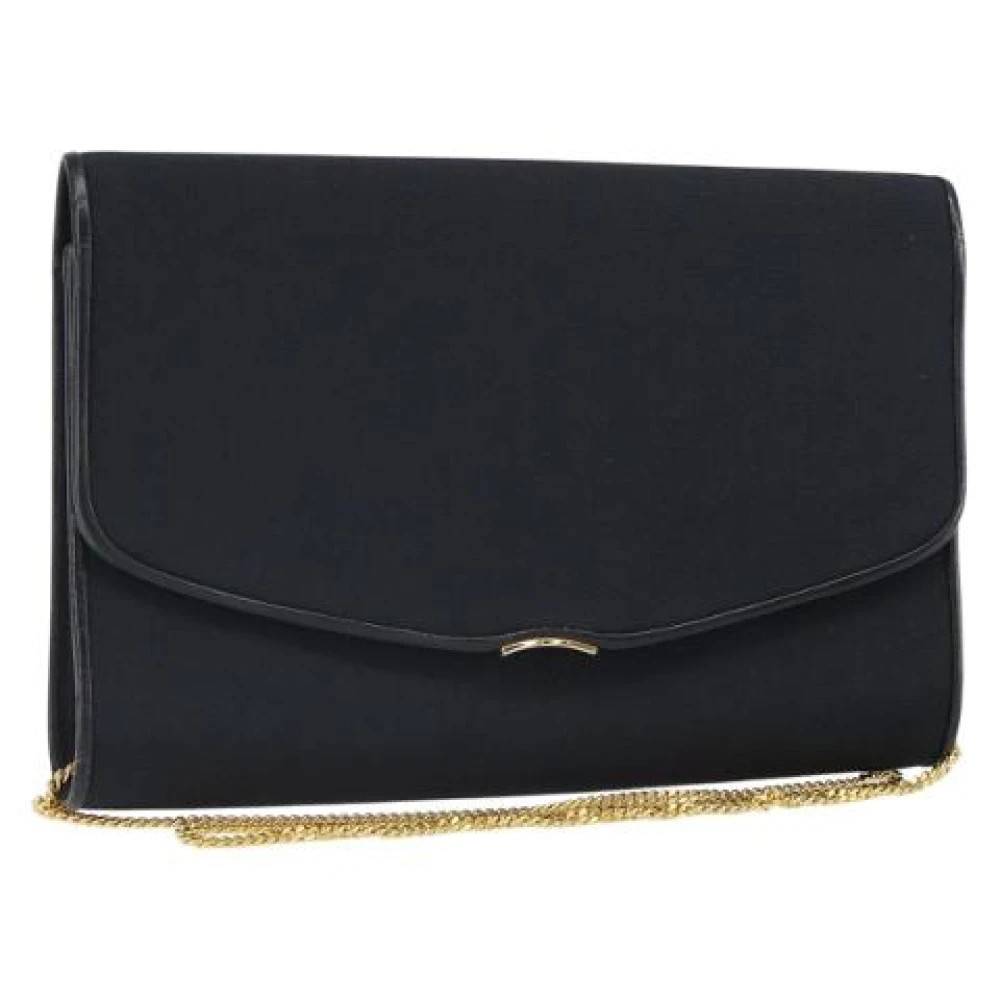 Gucci Vintage Pre-owned Nylon Clutch - Vintage - Dame - Sort - ONE SIZE - Nylon
