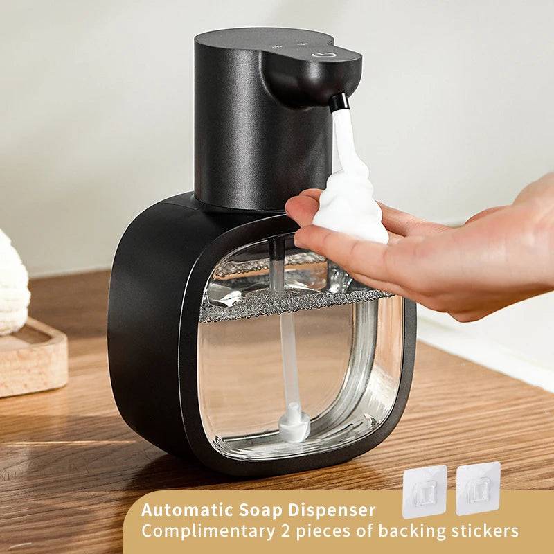 New Wall Mounted Automatic Soap Dispenser Foam Smart Hand Washing - P4D Black Foam