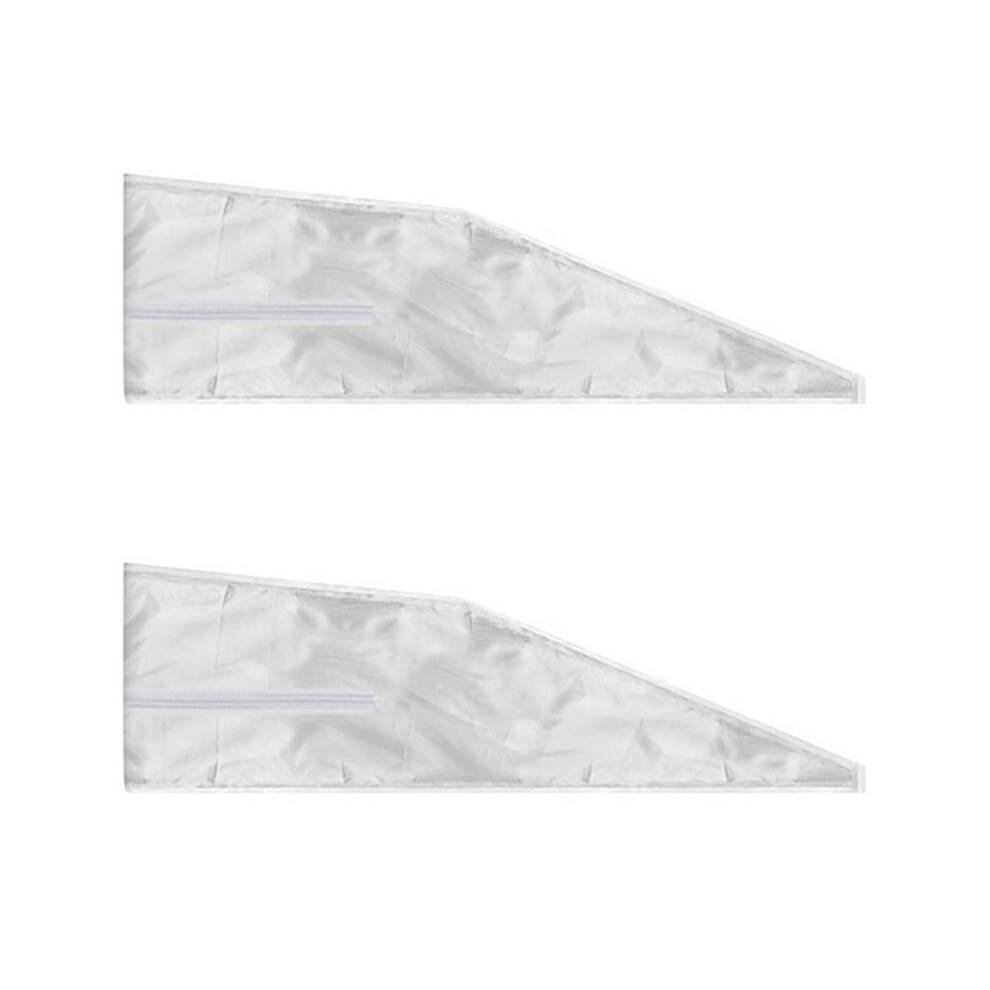 2X Window Seal for Portable Air Conditioner, 400cm Flexible Cloth Sealing Panel Window Seal with Zipper
