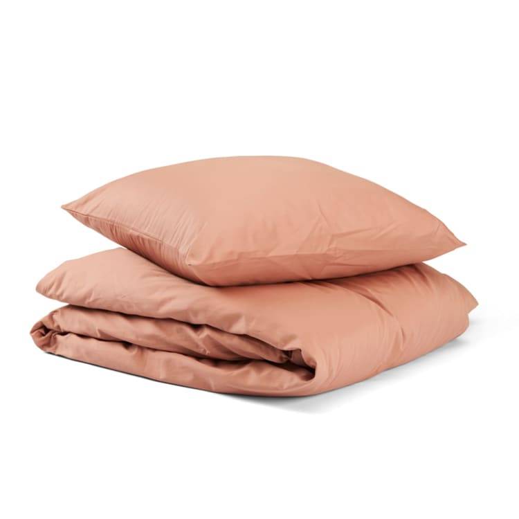 Unikka Sengetøj 140x220 Kobber Satin.