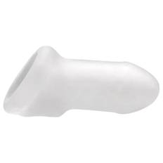 Fat Boy Tynd - hvid penisovertræk (10 cm)
