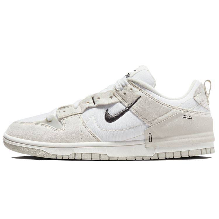 Nike  Dunk Low Disrupt 2 Pale Ivory Damsneakers Vit Svart DH4402-101 cm white