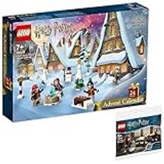 BRICKCOMPLETE Lego Set med 2 Harry Potter adventskalender och 30392 Hermines skrivbord