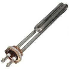 Rostfria elektriska element booster för varmvattenberedare dn25 4000w