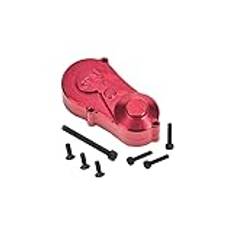 Aluminium 7075 Center Gear Box Housing Set With Covers For Losi 1/18 Mini LMT 4X4 Brushed Monster Truck RTR-LOS01026 Upgrades - Red