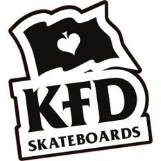 KFD Logo Sticker - Svart