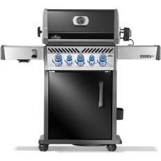 Napoleon Gasgrill Rogue PRO-S 425 mit Gußrosten, Schwarz, inkl. Drehspieß