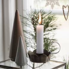 Juletræer i Keramik Beige, Hvid, Grå og Brun